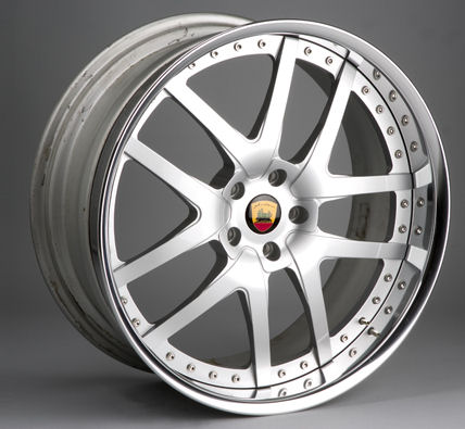 Arden Sportline forged wheel, 3-pieced, 11 x 23 - Click Image to Close